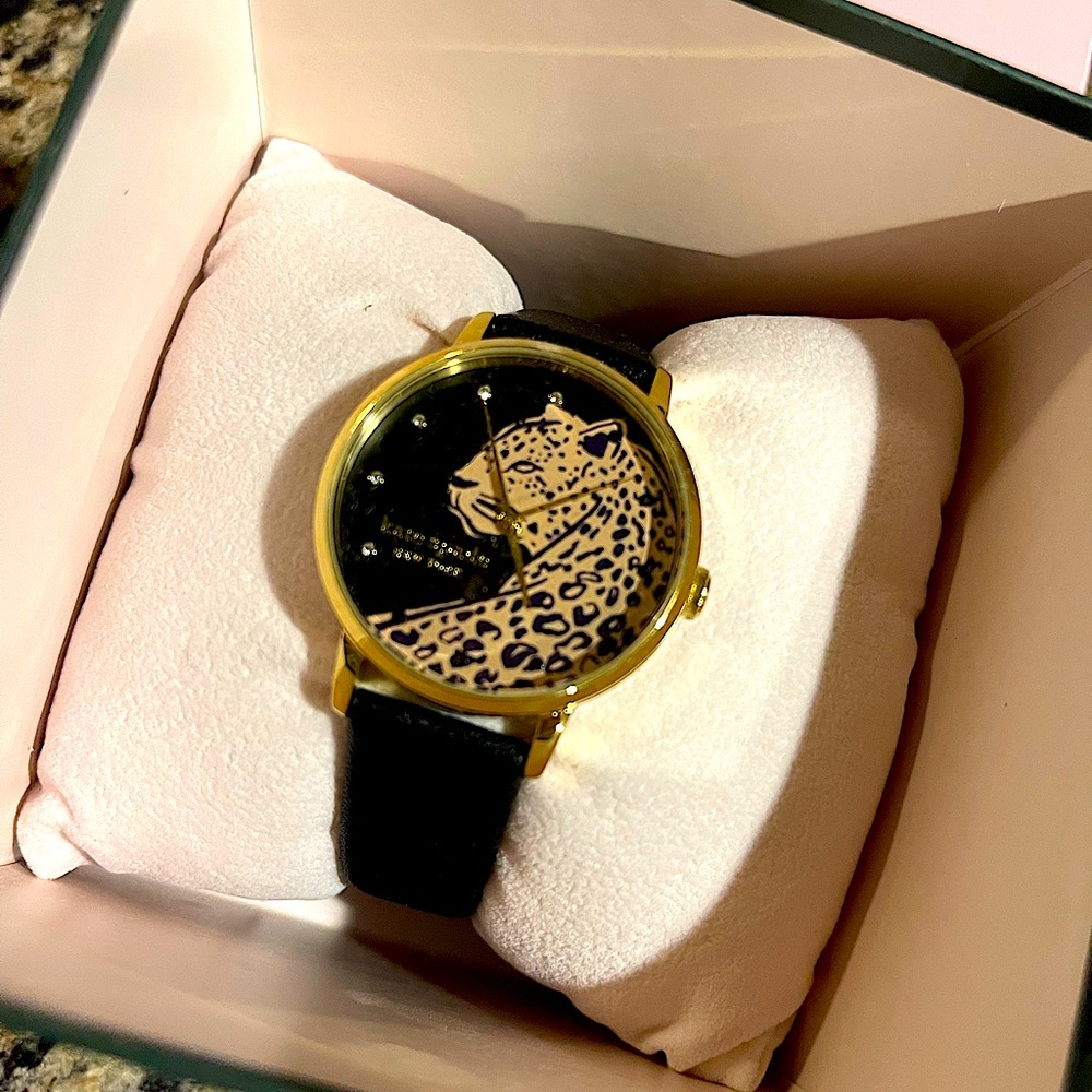 Kate Spade Leopard Watch